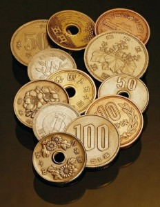 yen coins